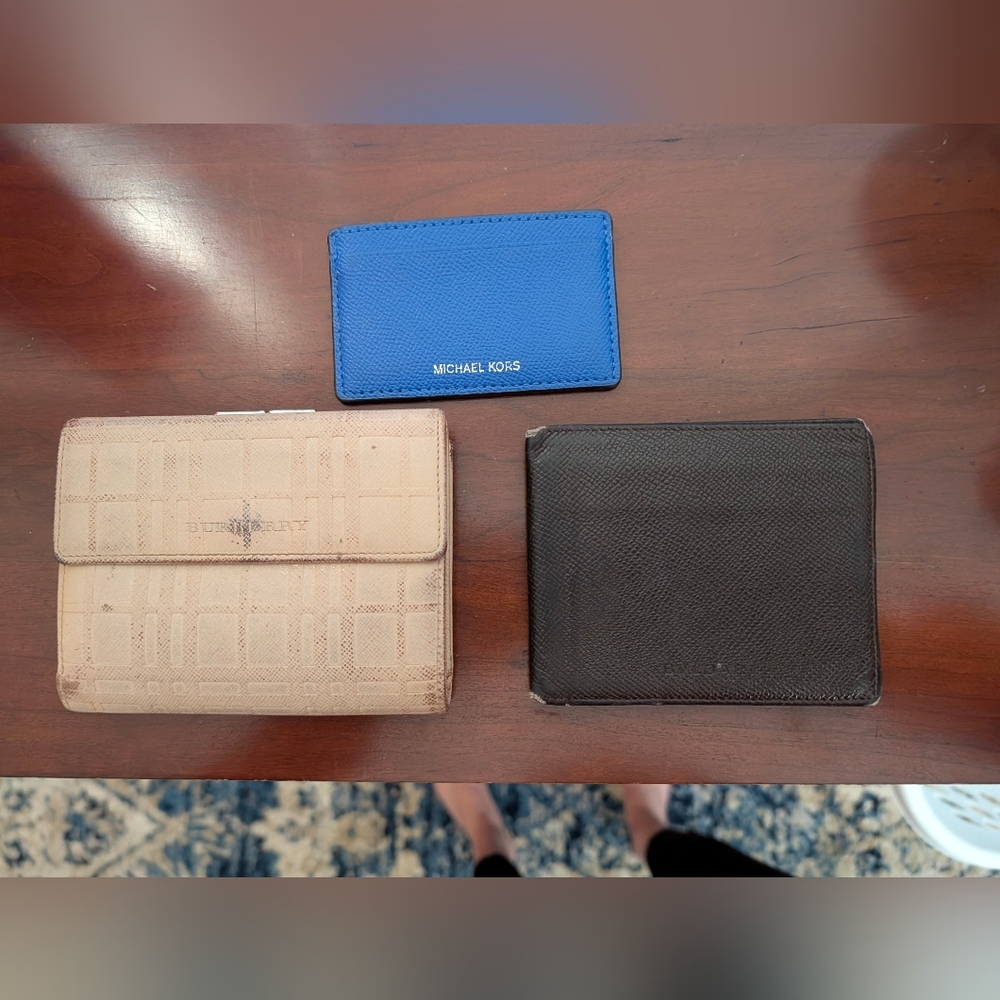 Blueberry, Bvlgari And Michael Kors Wallets